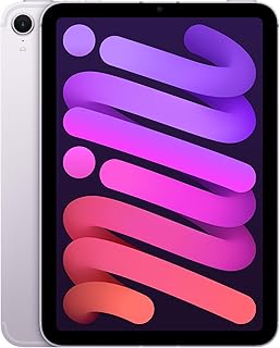 Apple iPad Mini (A17 Pro): 8.3 Liquid Retina Display, 512GB, WiFi 6E and 5G Cellular, 12MP Front/12MP Rear Camera, Touch ID, Full Day Battery - Purple