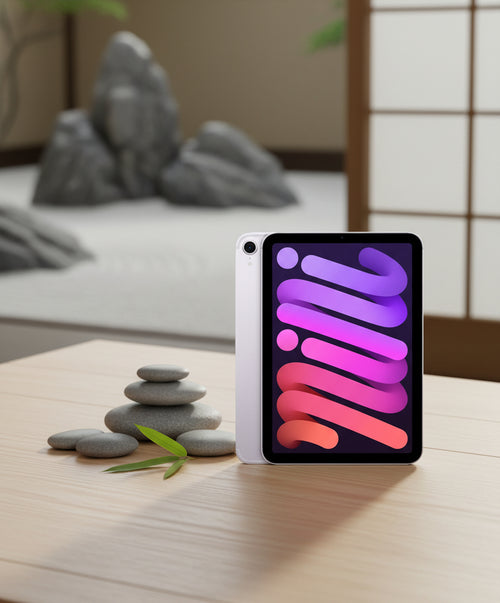 Apple iPad Mini (A17 Pro): 8.3 Liquid Retina Display, 512GB, WiFi 6E and 5G Cellular, 12MP Front/12MP Rear Camera, Touch ID, Full Day Battery - Purple