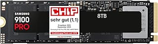 Samsung 9100 PRO NVMe M.2 SSD, 8TB, PCIe 5.0, 14800MB/s Read, 13400MB/s Write, Internal SSD for Gaming, Video Editing and AI PCs, Black, MZ-VAP8T0BW