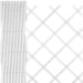 Traliccio estensibile per piante rampicanti in pvc Bianco