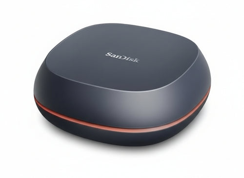 SanDisk Desk Drive SSD 8TB (compatible with Windows computers or Macs, desktop data backup, SSD speed, read speeds up to 1000MB/s, exFAT formatted, automatic backups)