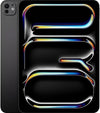 Apple iPad Pro (M4), 28 cm: Ultra Retina XDR Display, 256GB, 12MP Landscape Front Camera/12MP Rear Camera, LiDAR Scanner, Wi-Fi 6E, Face ID, All Day Battery, Standard Glass, Space Black