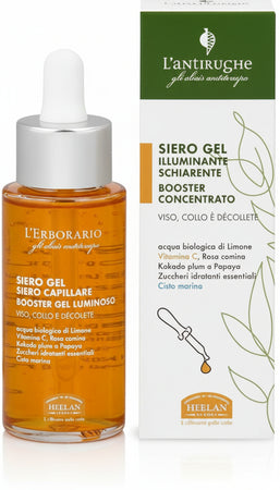 ELISIR ANTITEMPO - L'Antirughe Siero Gel Illuminante Schiarente Booster Concentrato 30 ml