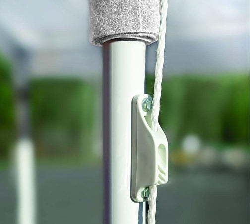 Gazebo per auto "Carport" con pali in acciaio 3 x 6 mt garage da giardino