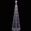 Albero di Natale a cono con led in movimento da esterno