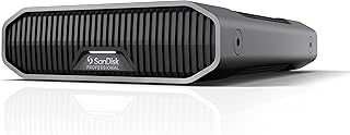 SanDisk PROFESSIONAL G-DRIVE 24TB Desktop Hard Drive (Fast Backups, 280MB/s Read/Write Speed, USB-C, Built-in Ultrastar Hard Drive 7200RPM)
