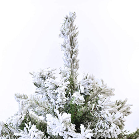 Albero di natale "Royal innevato" in PVC di Altissima qualità + Flock