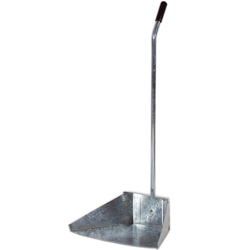 Paletta alza polvere con manico per raccolta di polvere e immondizia 76 cm