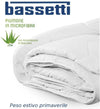Bassetti Piumino leggero 130 gr microfibra con Aloe vera per Letto Singolo S60 - Passarelli Biancheria