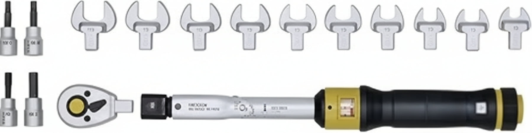 "Proxxon dinamometrica MicroClick MC Multi. (12 60 NM, con Chiave a forchetta, Testa a cricchetto 3/8"", con Inserti per Viti) 23341"