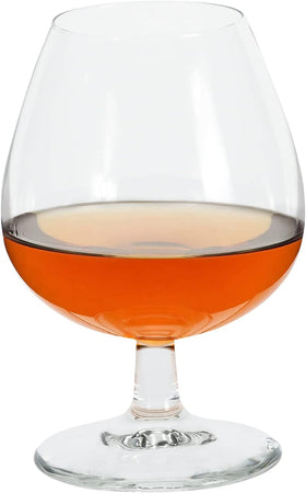 Calici decorativi in vetro trasparente per whisky 350 ml set da 4