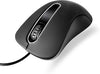 MOUSE ATLANTIS P009-OPTISTAR-USB ottico 3 NR 7 0 7 2,90 20,30 22 con scroll usb, Finitura Rubber Coatted Nero