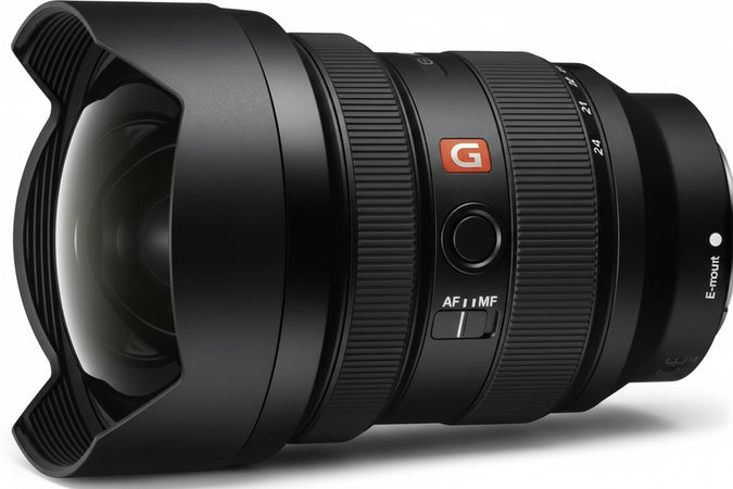 Sony SEL-1224GM - Obiettivo Full-Frame con Zoom ultra grandangolare FE 12-24mm F2.8 GM, Serie G Master, SEL1224GM (Nero)