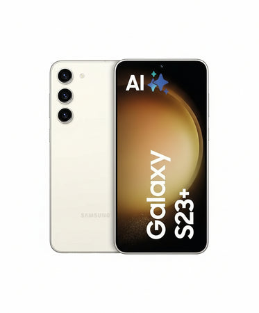 Samsung Galaxy S23+ Android Smartphone, 512GB, 4.700mAh Akku, Smartphone ohne Vertrag Cream inkl. 36 Monate Herstellergarantie [Exklusiv bei Amazon]