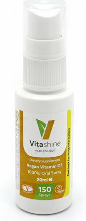 Vitashine - Scen - vitamina D3 (Spray) vegetale – 20 ml (150 dosi) Offerta PROMO lotto scadenza dicembre 2025