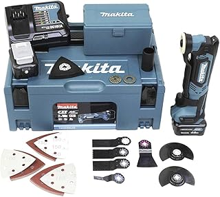 Makita TM30DSMJX5, strumento multifunzione per batteria, 10,8V/4,0AH, Blu, TM30DSMJX5 0W, 10.8V