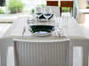 Sedia in Polipropilene  Phoenix effetto rattan per interno e esterno, adatto per bar e strutture