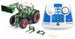 Siku 6796 - Trattore Fendt 933 Vario con caricatore, in metallo e plastica, 1:32, telecomandato, incl. telecomando Bluetooth e accessori, controllo tramite App