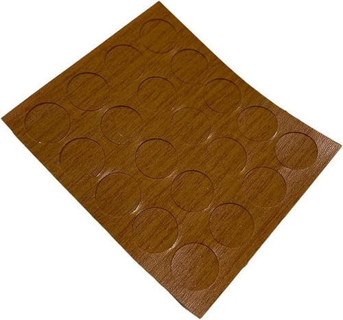 Coprivite Tappi Adesivi Decorativi Antiscivolo colore noce chiaro confezione da 200 pezzi