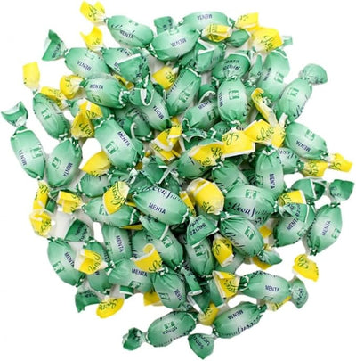 Leonsnella - Caramelle Senza Zucchero alla menta Confezione da 500