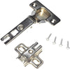 KIT cerniera collo dritto con scodellino Ø35mm 100° chiusura standard e basetta con regolazione orizzontale e verticale, Set di 20 o 10 pz (20)