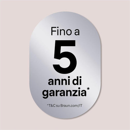 Braun Epilatore Oscillante 3D W&D 2 Velocità + Accessori + Custodia SES90713D