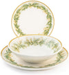 Servizio 18 pezzi tavola royal in stoneware decoratoH&H