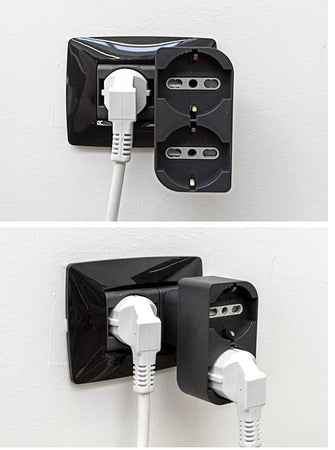 ELECTRALINE - ADATT. SALVASPAZIO 2P UNIVERSALI NERO