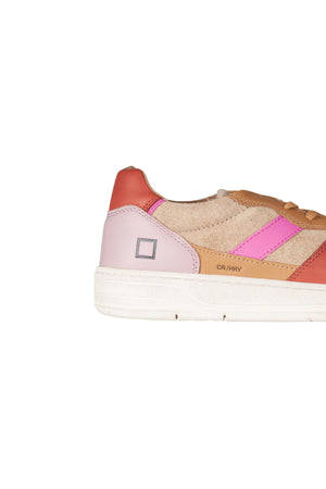 D.A.T.E. DATE - Sneakers - 421623 - Beige/Rosso da donna