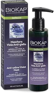 Biokap Masschera Viola Anti-giallo 150 ml