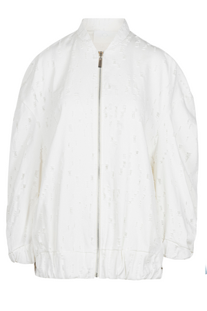 LA FEMME BLANCHE La Femme Blanche - Bomber - 451484 - Bianco da donna