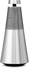 Bang & Olufsen Beosound 2 (3rd Gen) - Elegant and Powerful WiFi Home Speaker with 360 Degree Room-Filling Sound, Standing or Shelf Speaker Made of High-Quality Aluminium - Natural