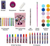 Valigetta Disney minnie set 52 pezzi di colori e cancelleria i kit disegno e pittura