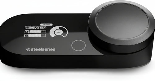 SteelSeries GameDAC Gen 2 (Xbox) Hi-Res Audio Amplifier - ESS Sabre Quad-DAC - AI-Powered Noise Cancelling - 360 Degree Surround Sound - Hi-Res Certification - PC, Xbox, PS5, PS4