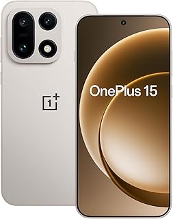 OnePlus 15 Smartphone with Tri-Chip AI, Snapdragon 8 Elite Gen5, 6.78 Inch 165Hz Display, 7300 mAh Battery, Triple 50MP Camera, 16GB RAM + 512GB Memory, Sandstorm