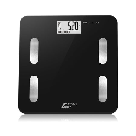 Bilancia pesa persone digitale con analisi corporea, portata massima di 180 kg