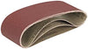 Nastri abrasivi per levigatrice a nastro 3 p.zi misure 64 x 406 mm, grana 80/100/120  triton