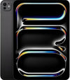 Apple iPad Pro (M4), 28 cm: Ultra Retina XDR Display, 1TB, 12MP Landscape Front Camera/12MP Rear Camera, LiDAR Scanner, Wi-Fi 6E and 5G Cellular with eSIM, Face ID, Standard Glass, Space Black