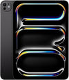 Apple iPad Pro (M4), 28 cm: Ultra Retina XDR Display, 1TB, 12MP Landscape Front Camera/12MP Rear Camera, LiDAR Scanner, Wi-Fi 6E and 5G Cellular with eSIM, Face ID, Standard Glass, Space Black