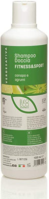Shampoo Doccia - Fitness & Sport - canapa ed agrumi 200 ml. - Verdesativa
