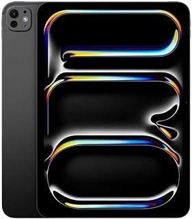 Apple iPad Pro (M4), 28 cm: Ultra Retina XDR Display, 1TB, 12MP Landscape Front Camera/12MP Rear Camera, LiDAR Scanner, Wi-Fi 6E, Face ID, All Day Battery, Standard Glass, Space Black