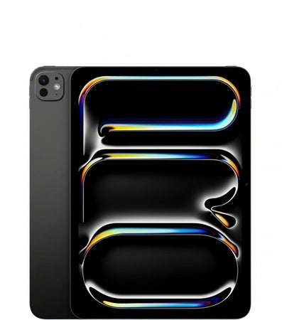 Apple iPad Pro (M4), 28 cm: Ultra Retina XDR Display, 1TB, 12MP Landscape Front Camera/12MP Rear Camera, LiDAR Scanner, Wi-Fi 6E, Face ID, All Day Battery, Standard Glass, Space Black