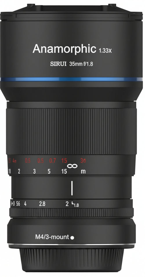 SIRUI 50mm f1.8 Anamorphic Obiettivo 1.33x (MFT Mount)