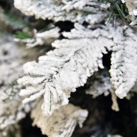 Albero di natale "Royal innevato" in PVC di Altissima qualità + Flock