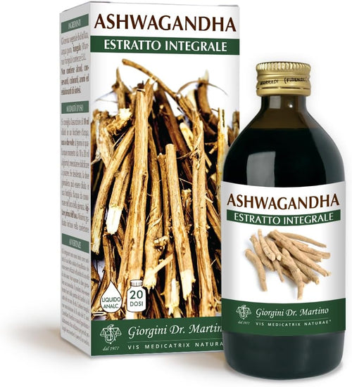 Dr Giorgini ASHWAGANDHA ESTRATTO INTEGRALE 200 ml Liquido analcoolico - Dr. Giorgini