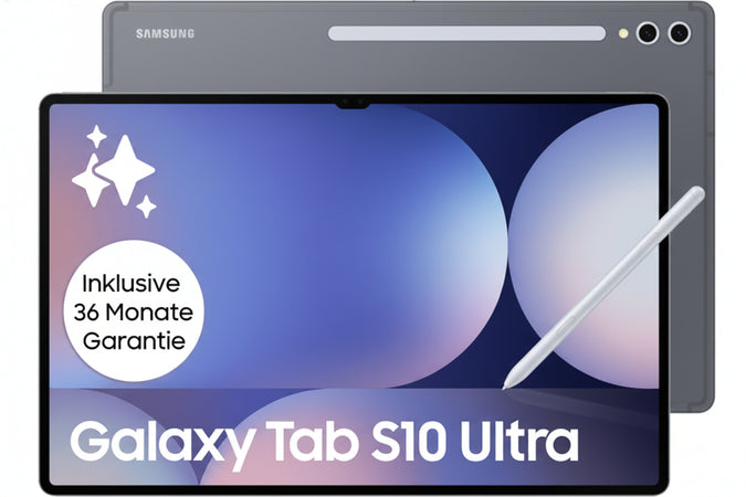 Samsung Galaxy Tab S10 Ultra AI Tablet, Android Tablet, 12GB RAM, 1TB Memory, AMOLED Display, Anti-Reflective Coating, Includes S Pen, 5G, Moonstone Grey