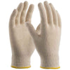 Guanti da lavoro 100% cotone con polsino elastico e filo continuo