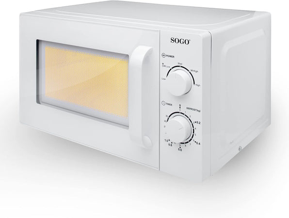 SOGO Forno a microonde  con 5 livelli di potenza / 20L / 700W / timer 35min