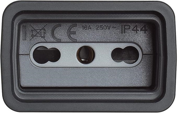 BTICINO - PRESA 10/16A IP44 CAUCCIU BIMATERIA