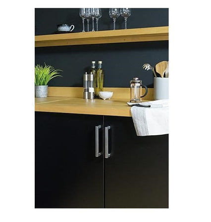 D-C-FIX - PELLICOLA ADESIVA MINI 90X210 CM TINTA UNITA NERO OPACO